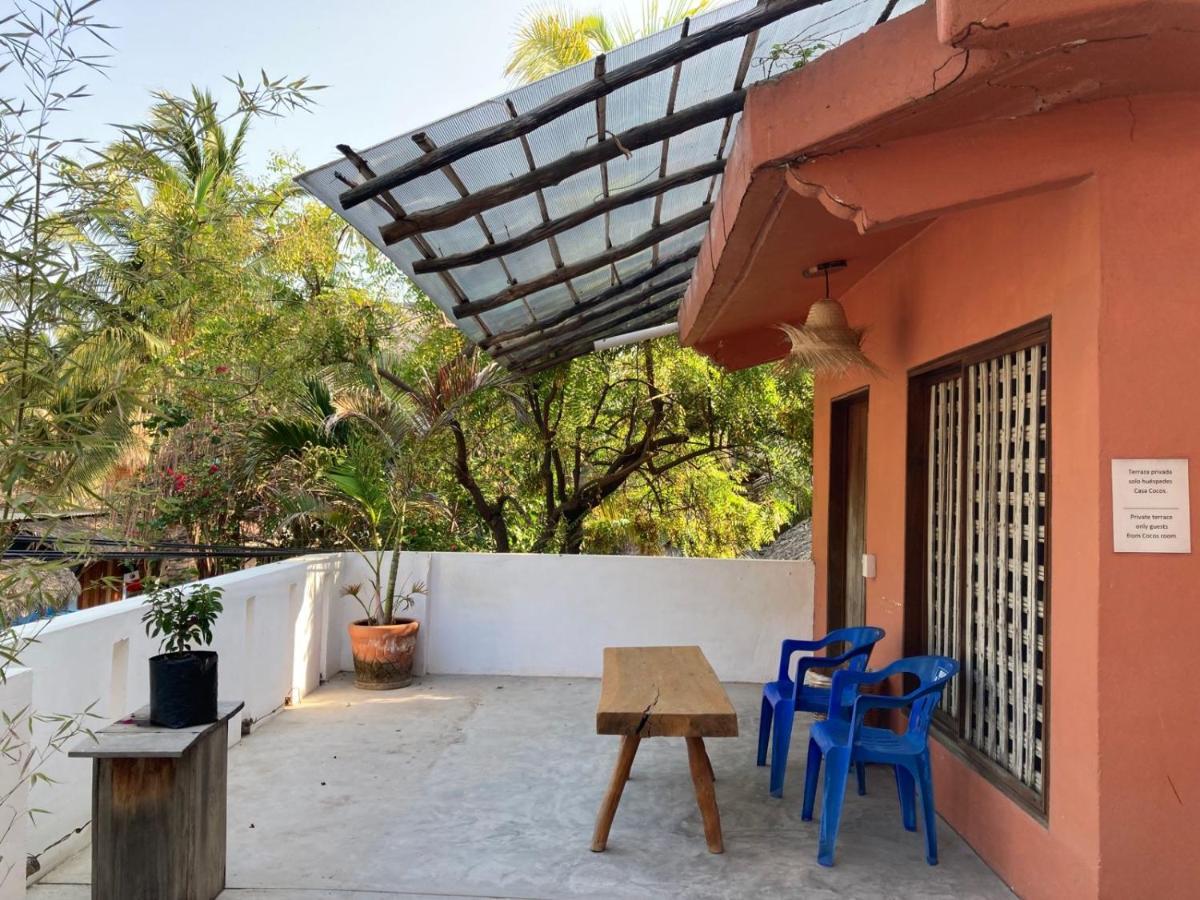 Brisas de Zicatela Punta Mar酒店 外观 照片